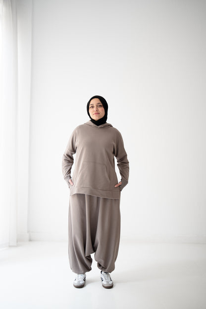 Comfy Casual Set - Greige