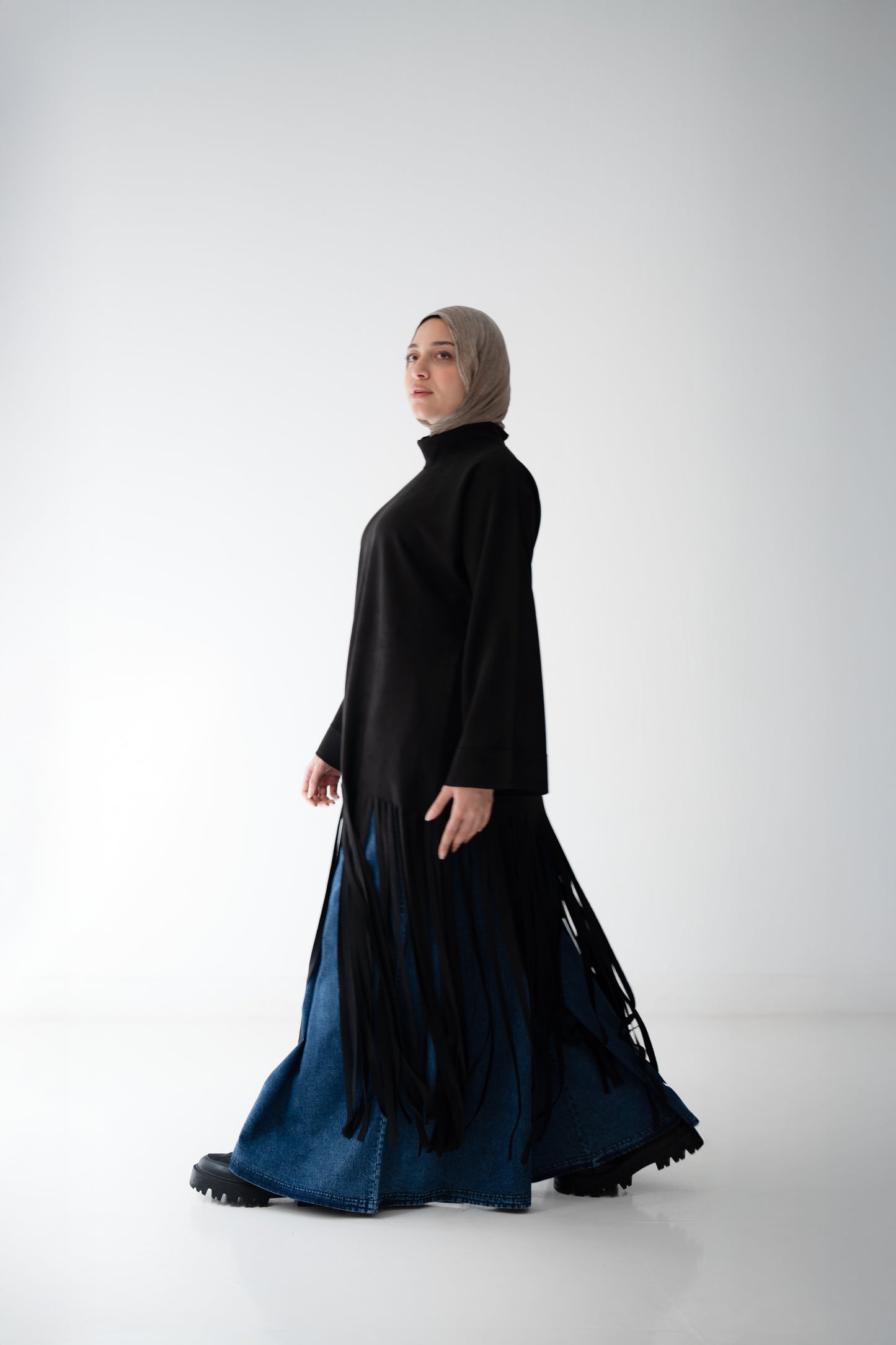 Timeless tassels - Black