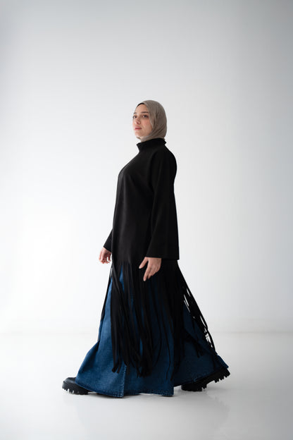 Timeless tassels - Black