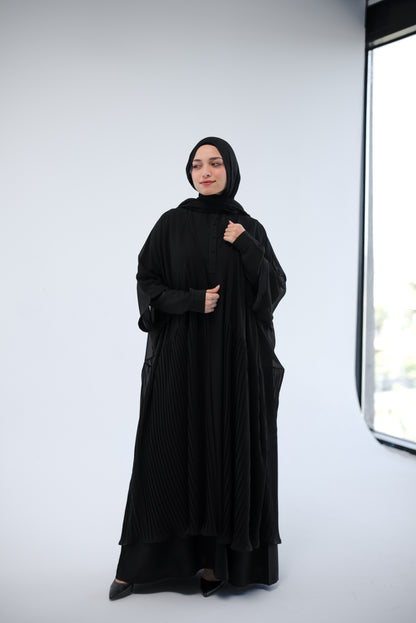 Chiffon Pleated Cape