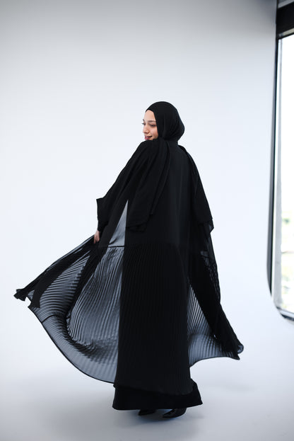 Chiffon Pleated Cape
