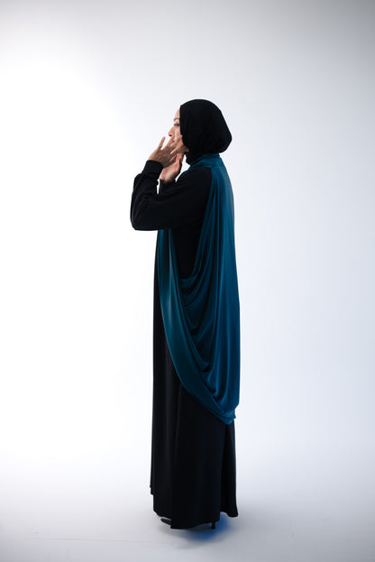 Draped Chiffon Cardigan - Tael