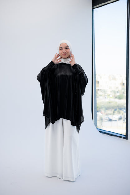 Shimmery Batwing Top