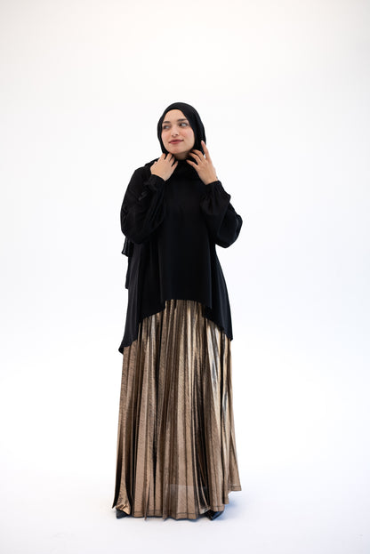 Shimmery Skirt - Rose Gold