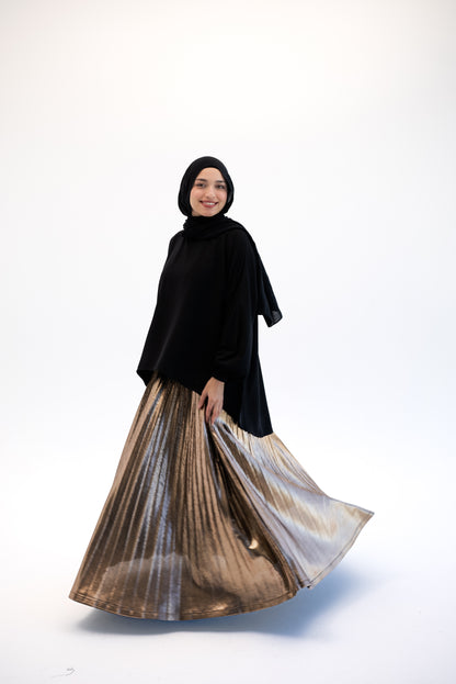 Shimmery Skirt - Rose Gold