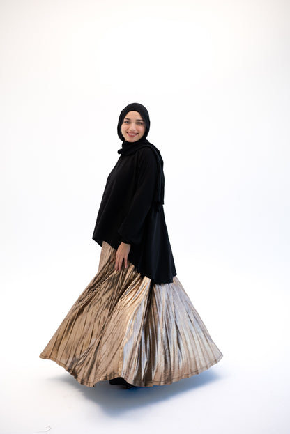 Shimmery Skirt - Rose Gold
