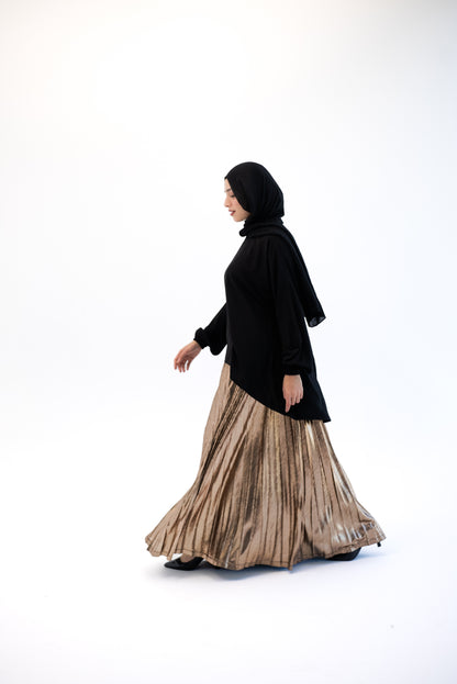 Shimmery Skirt - Rose Gold