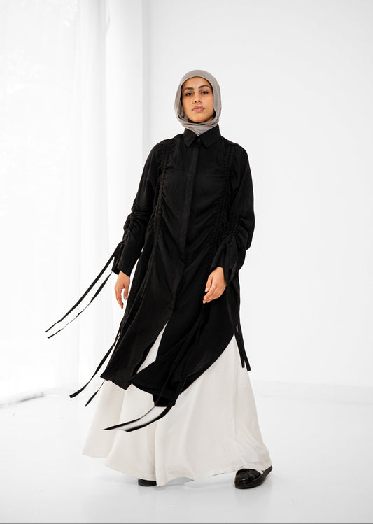 Drape Shirt - Black
