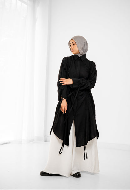 Drape Shirt - Black