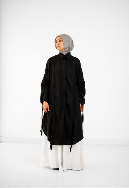 Drape Shirt - Black