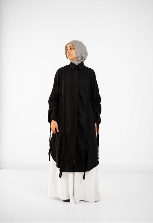 Drape Shirt - Black