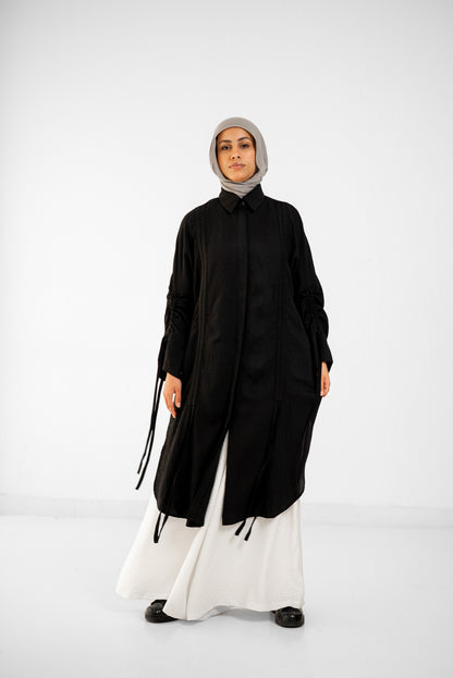 Drape Shirt - Black