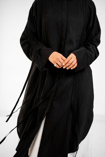Drape Shirt - Black