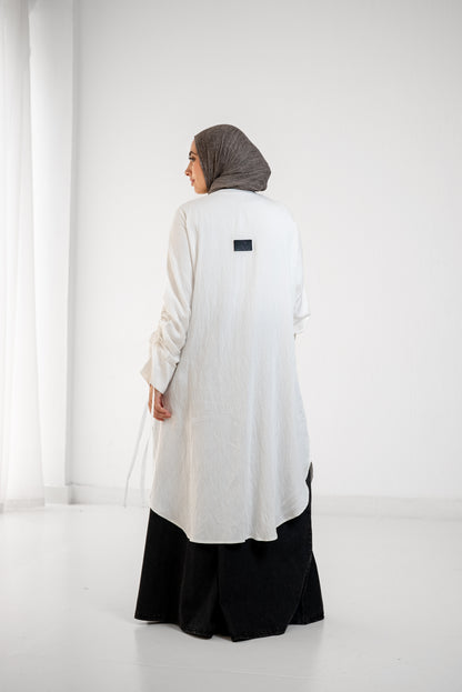 Drape Shirt - White