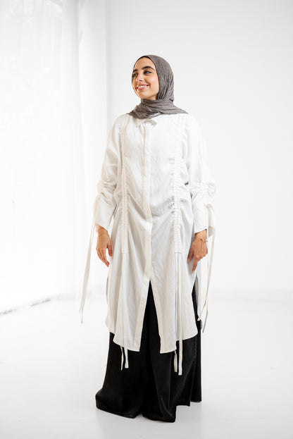 Drape Shirt - White