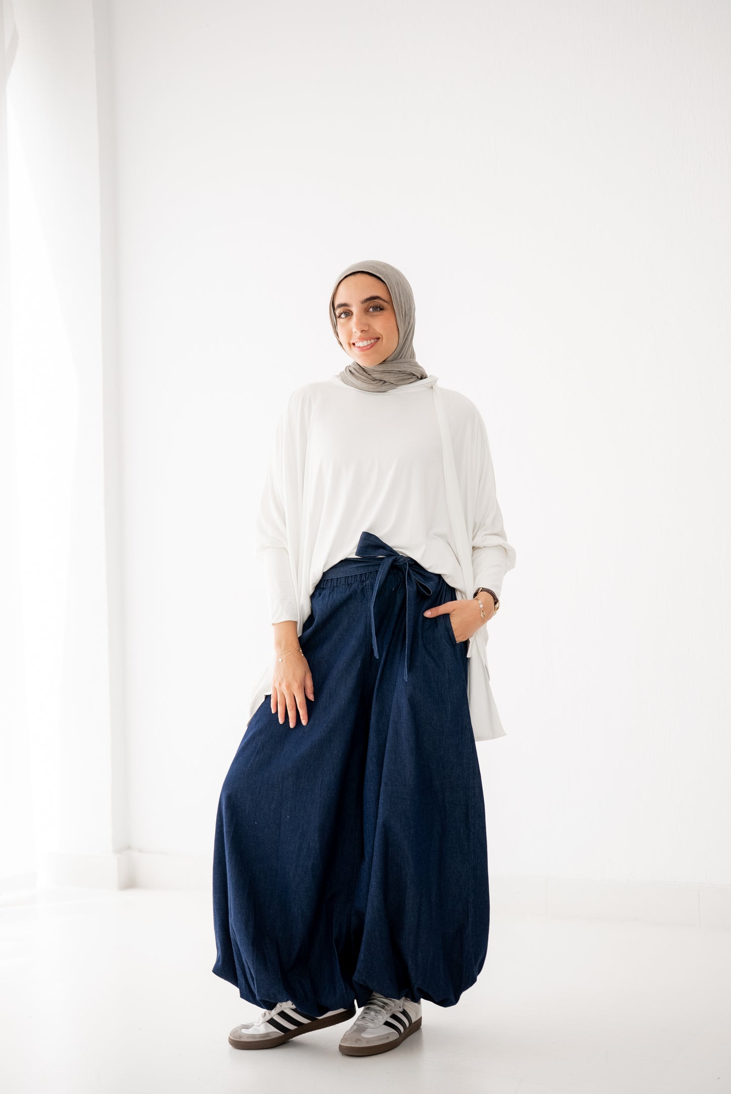 Denim Bloom - Washed Blue