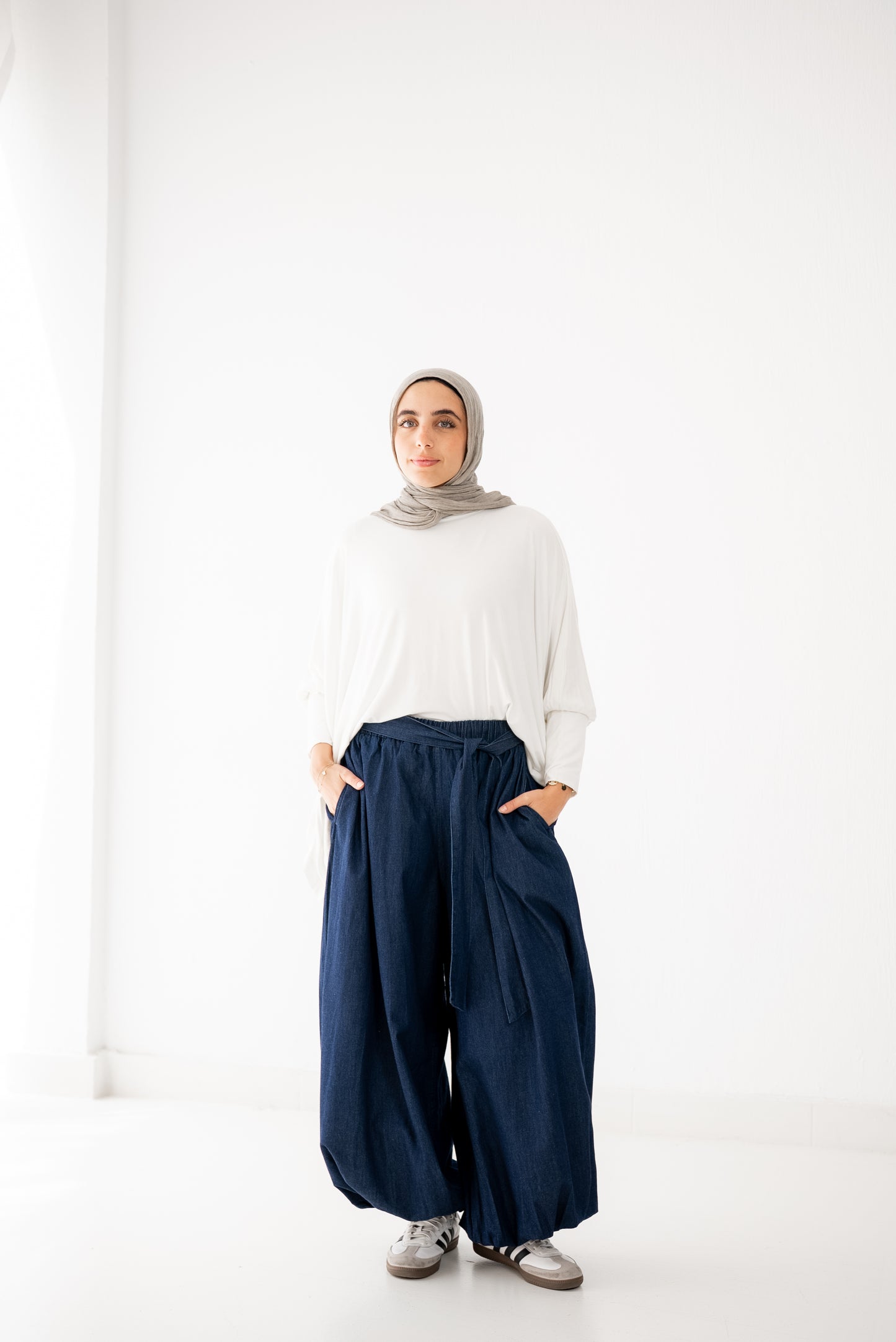 Denim Bloom - Washed Blue