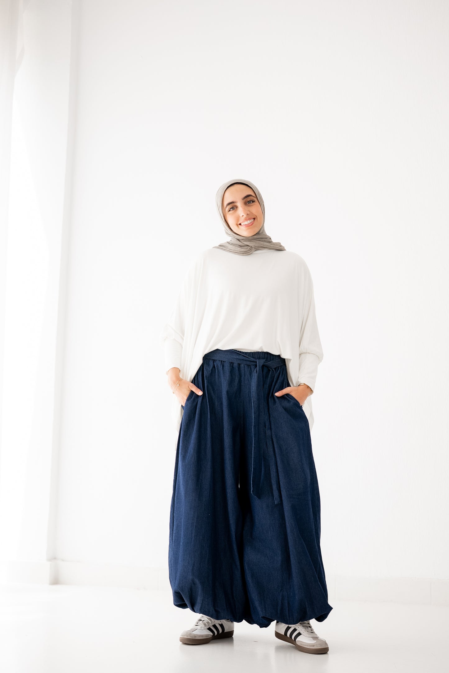 Denim Bloom - Washed Blue
