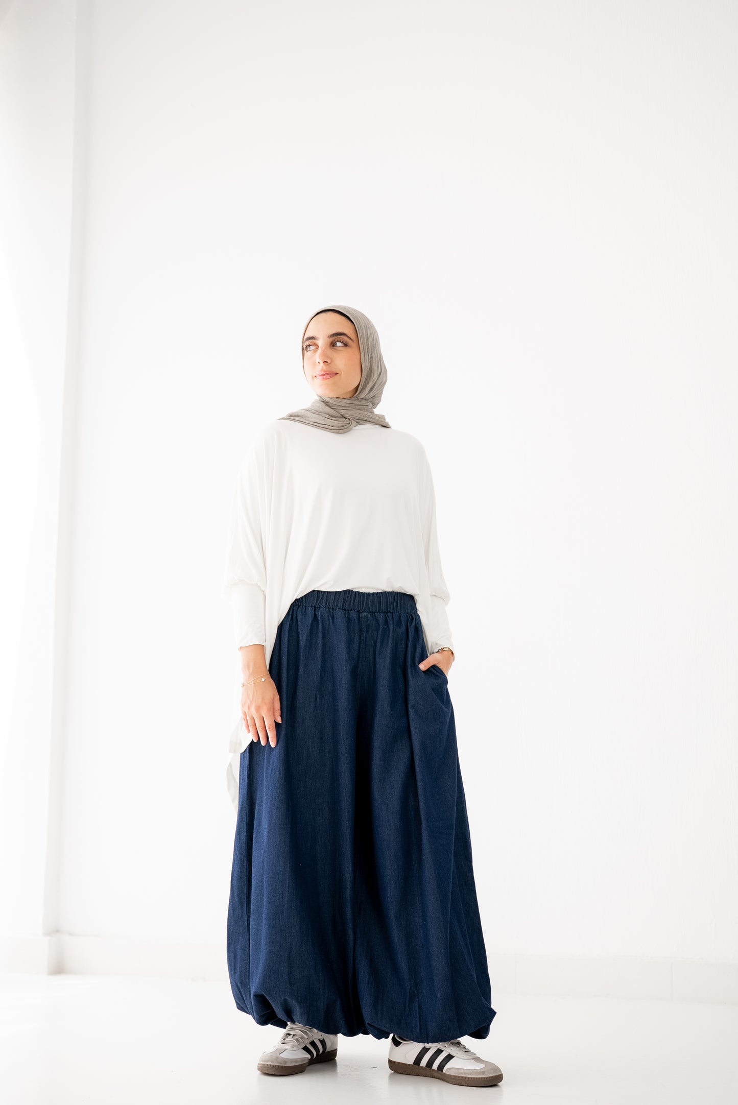 Denim Bloom - Washed Blue
