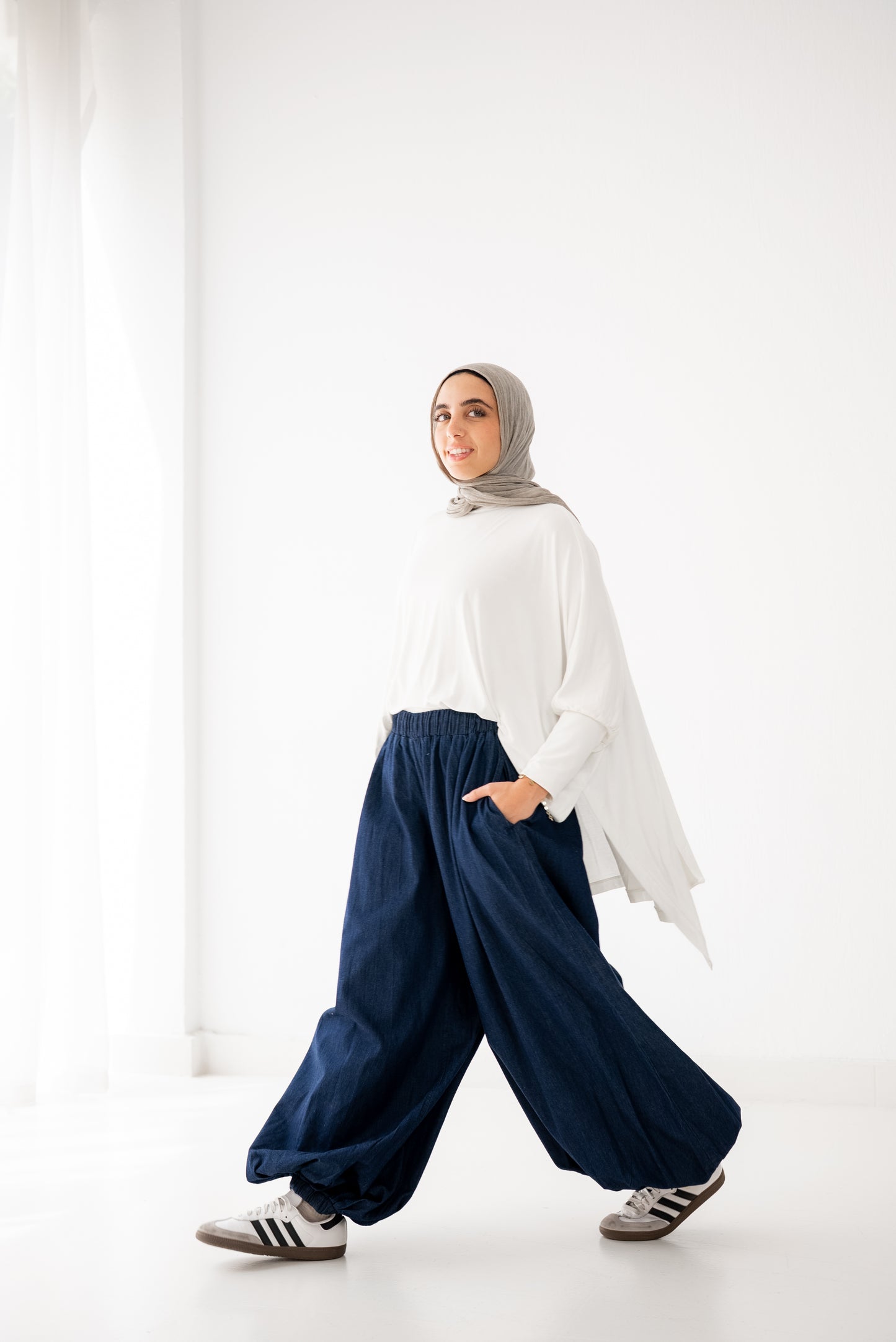 Denim Bloom - Washed Blue
