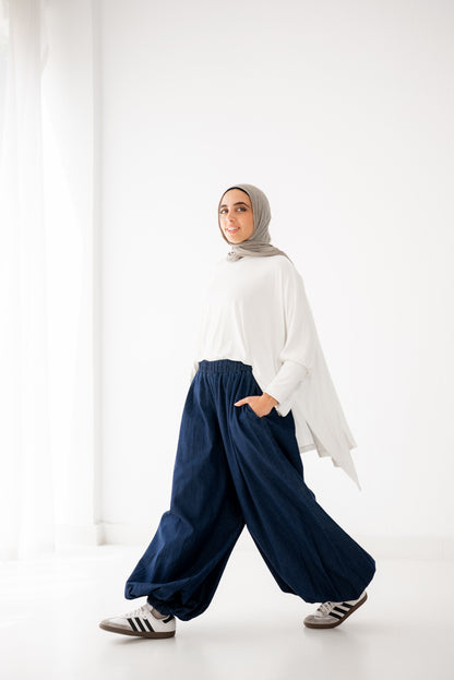 Denim Bloom - Washed Blue