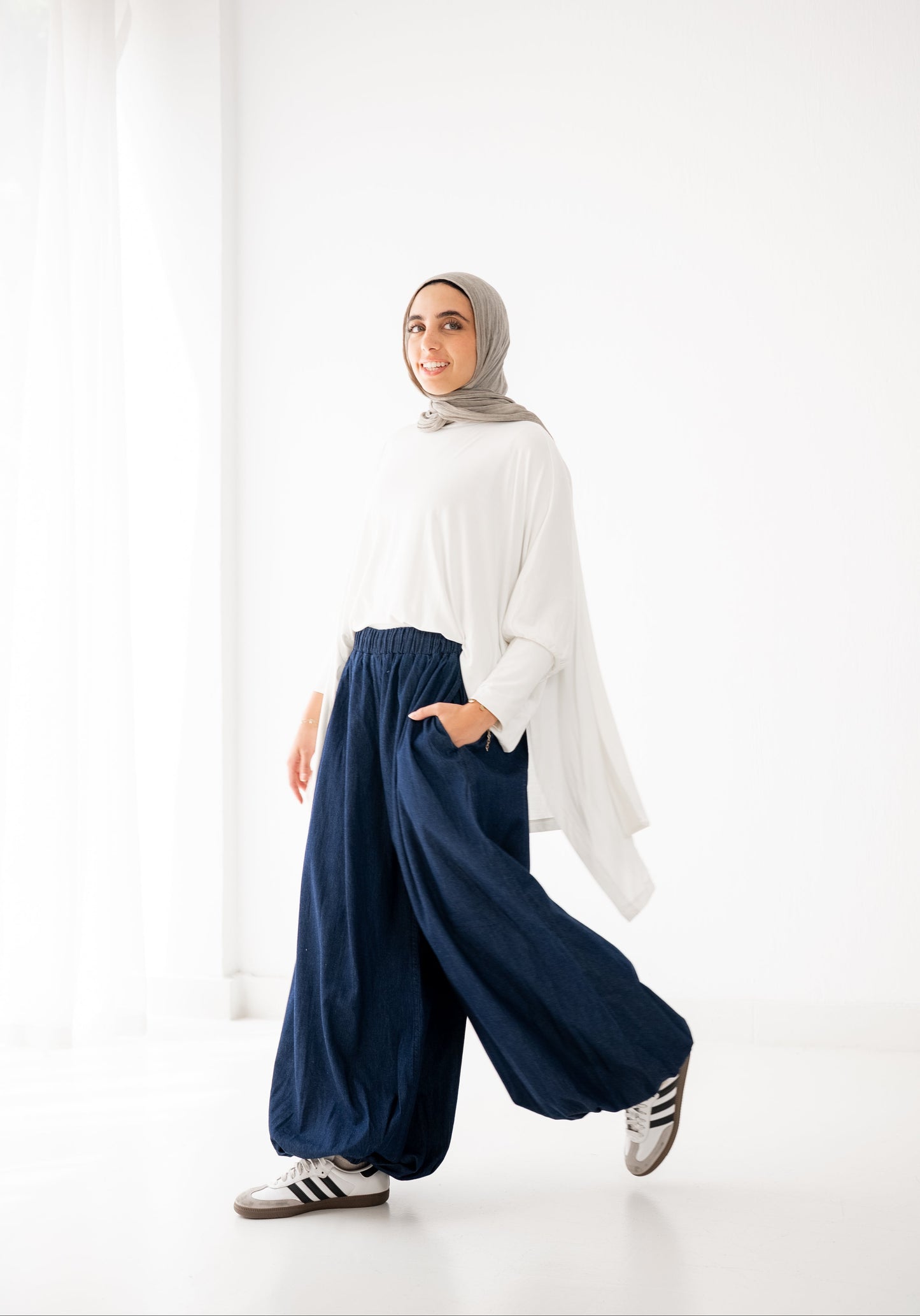 Denim Bloom - Washed Blue