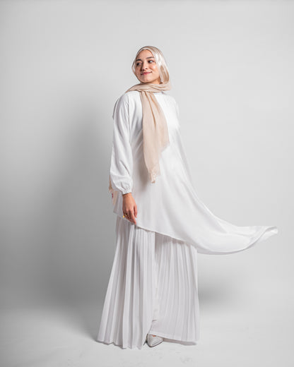 Long Asymmetric Top - White
