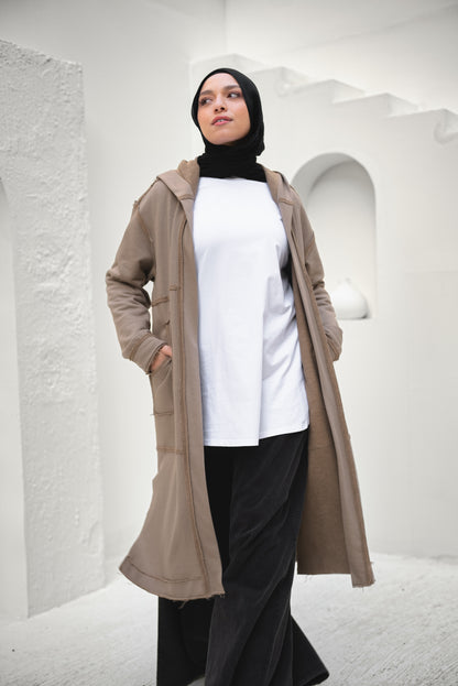 Casual Cuddle Cardigan - Beige