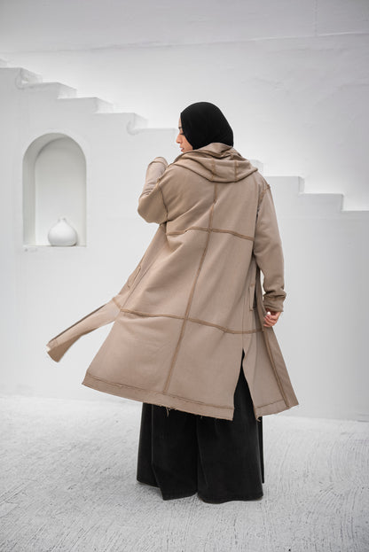 Casual Cuddle Cardigan - Beige