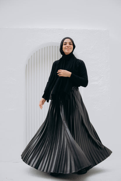 Pleats Perfection - Leather