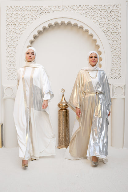 Glimmer & Glam Cape - White gold * White silver