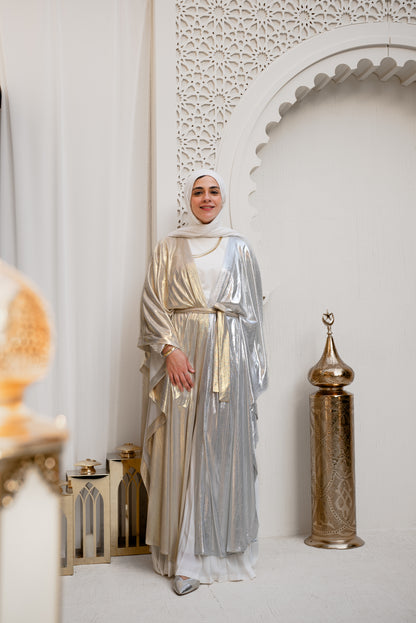 Glimmer & Glam Cape - White gold * White silver