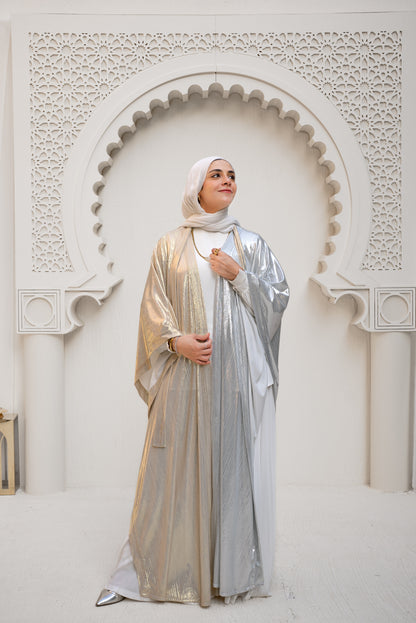 Glimmer & Glam Cape - White gold * White silver