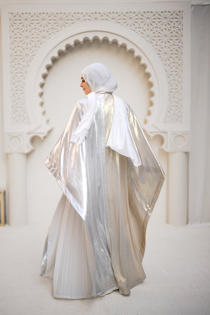 Glimmer & Glam Cape - White gold * White silver