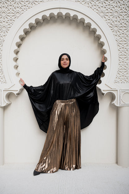 Shimmery Batwing Top