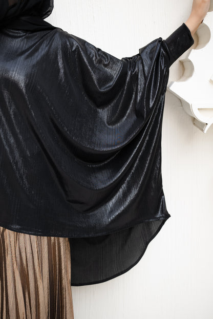 Shimmery Batwing Top