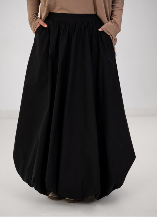 Balloon Skirt - Black