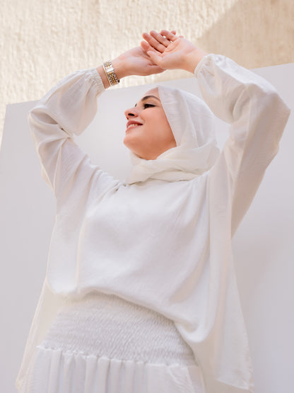 Harem Pants -White