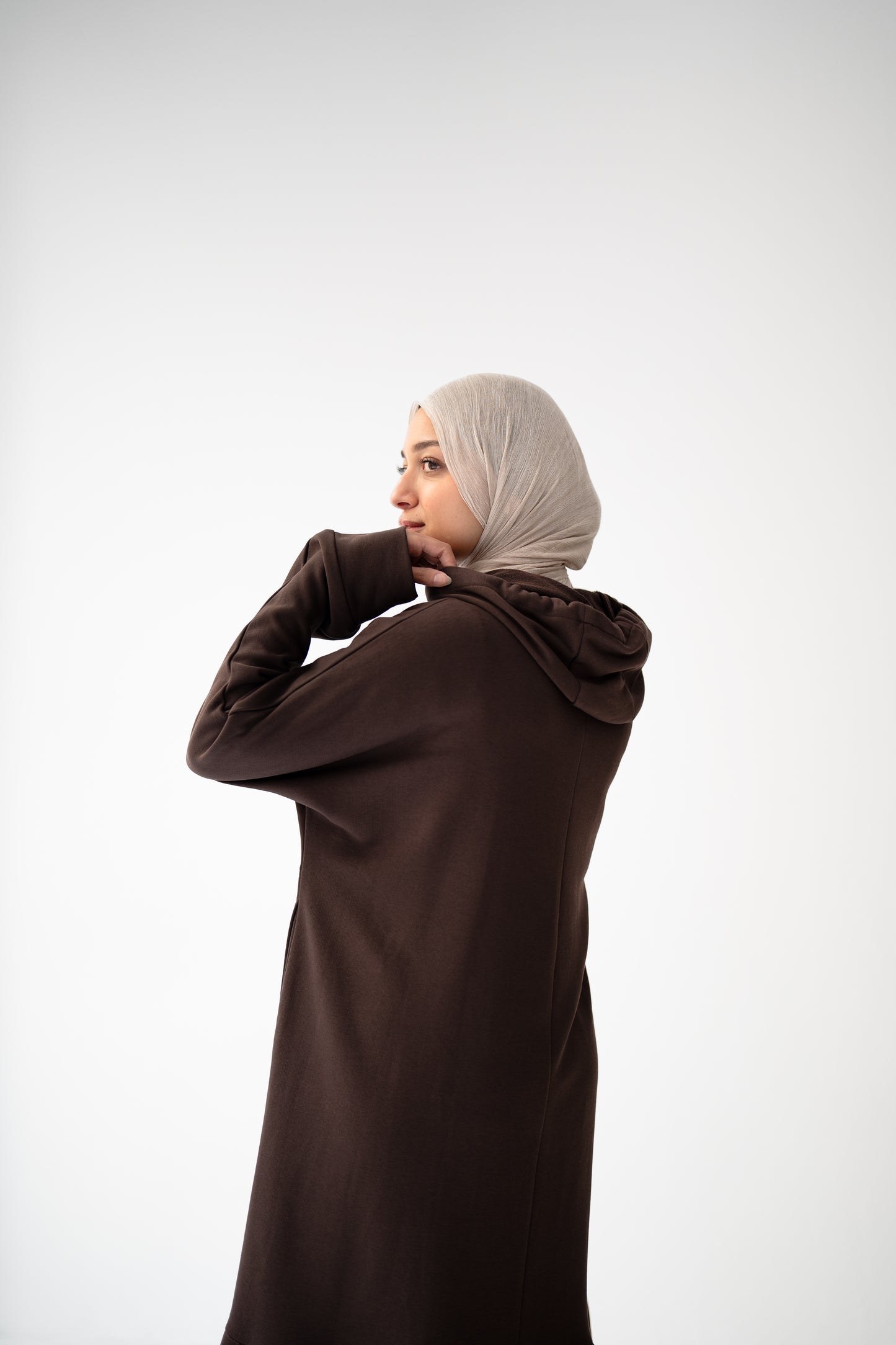 Flow & Frills Dress - Brown