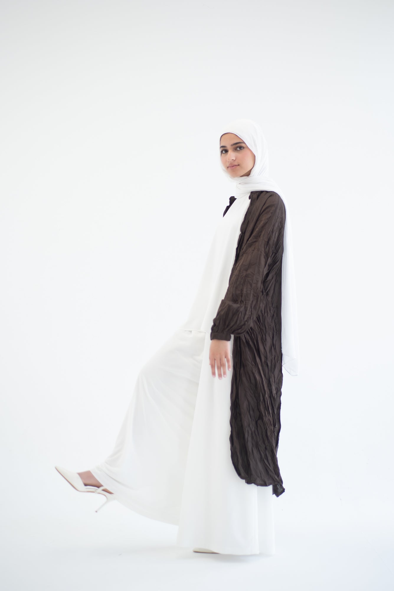 Wide Leg Pant - White
