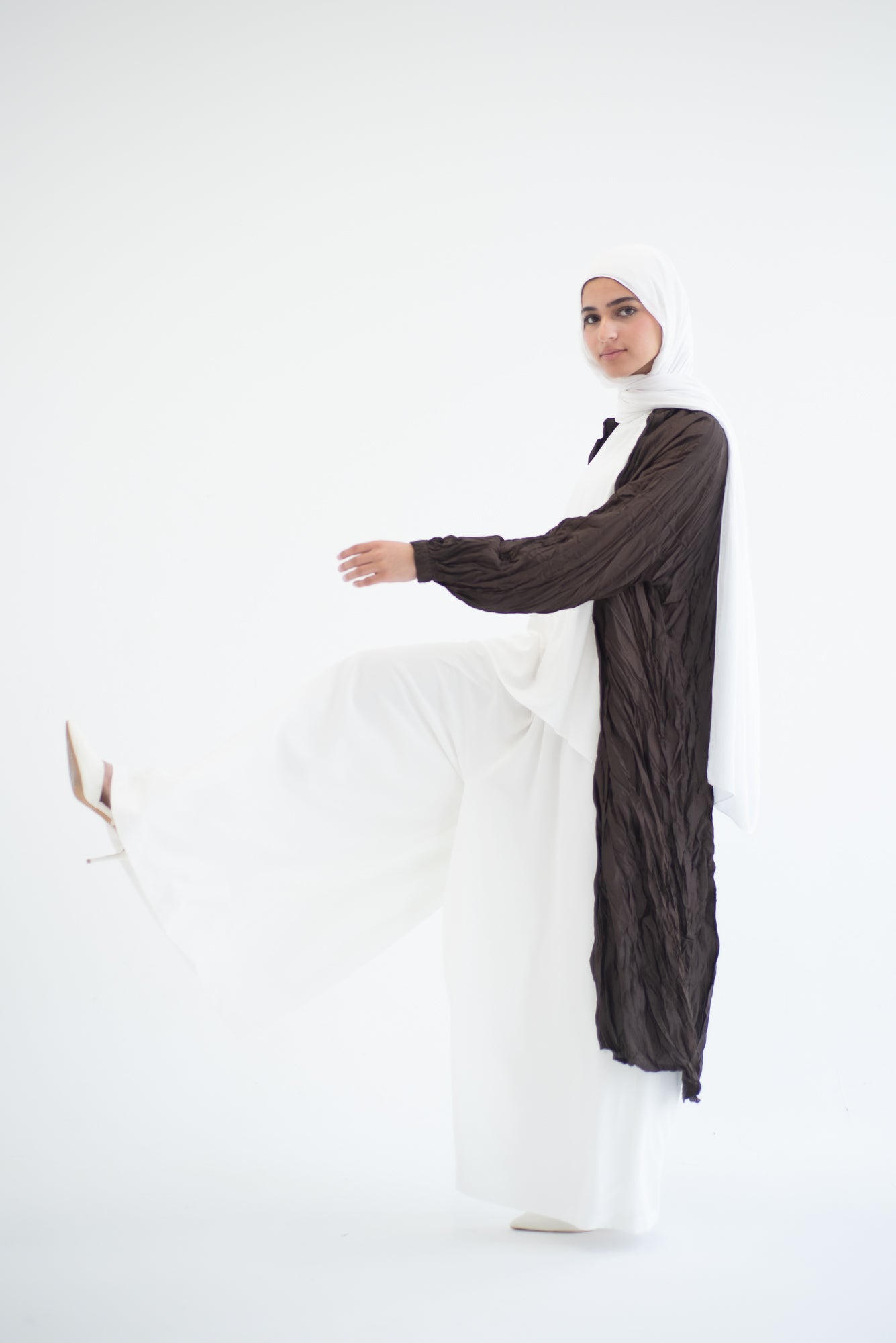 Wide Leg Pant - White