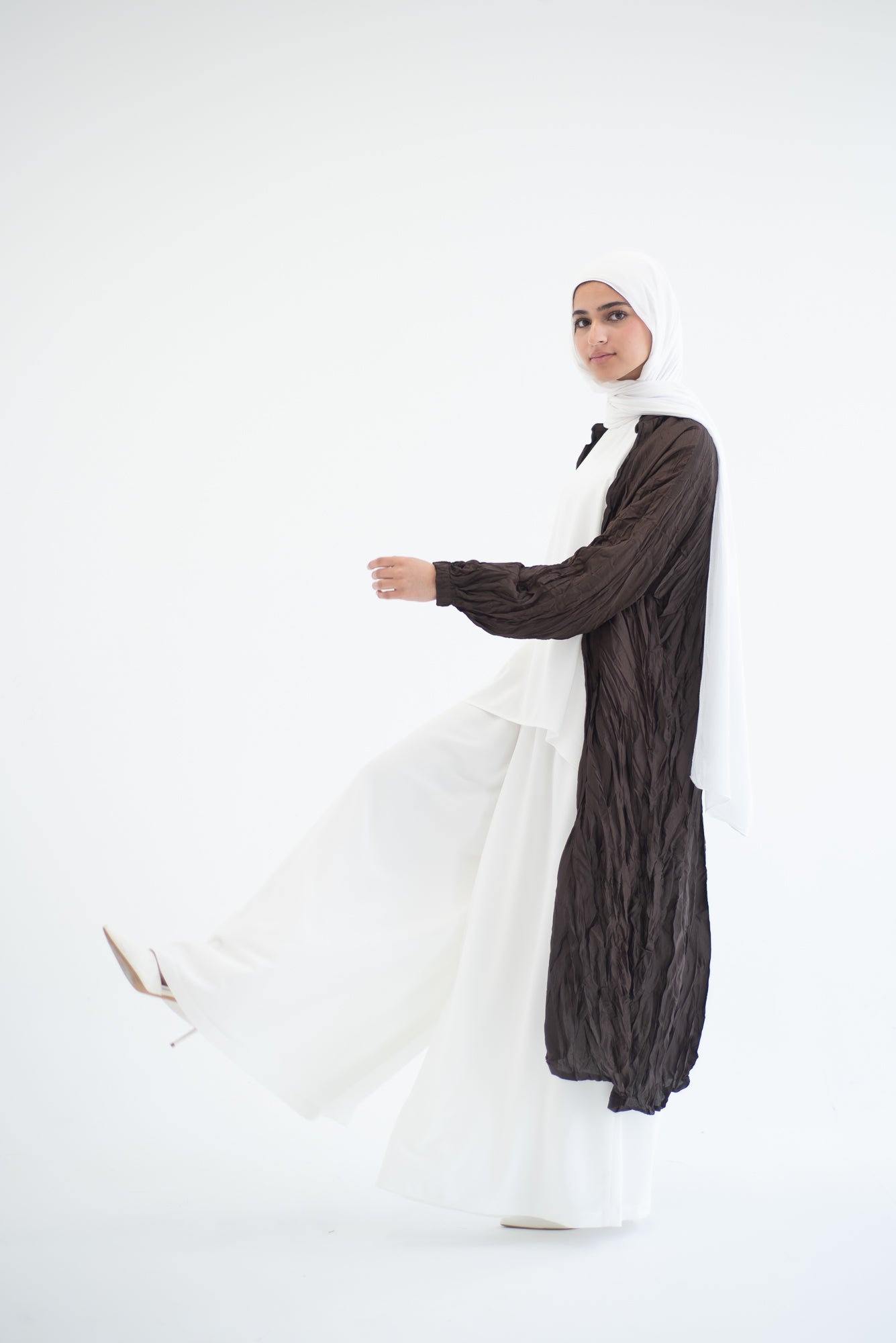 Wide Leg Pant - White