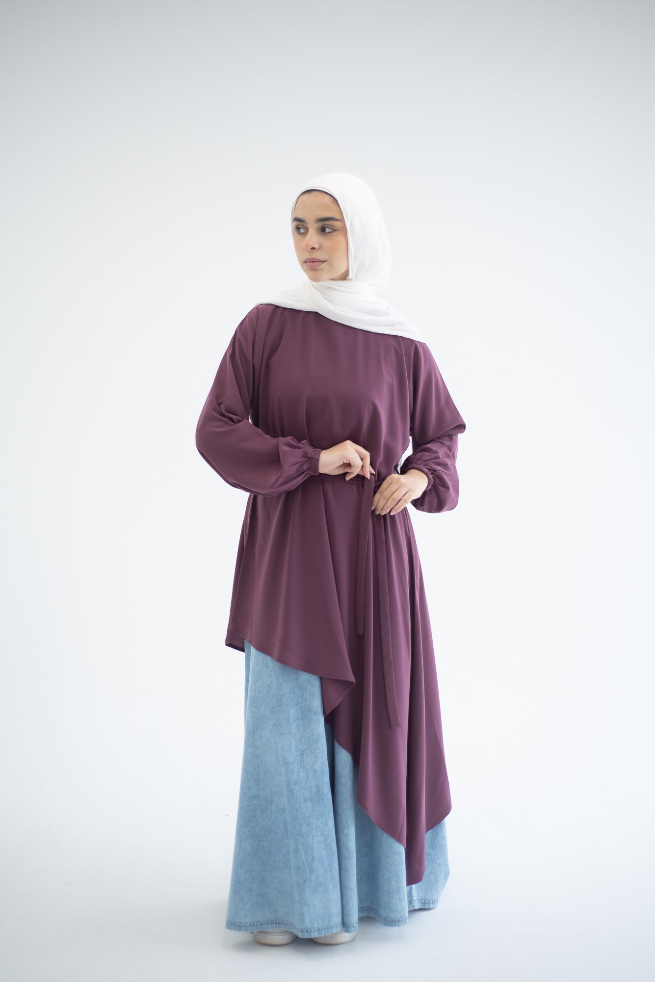 Long Asymmetric Top - Plum