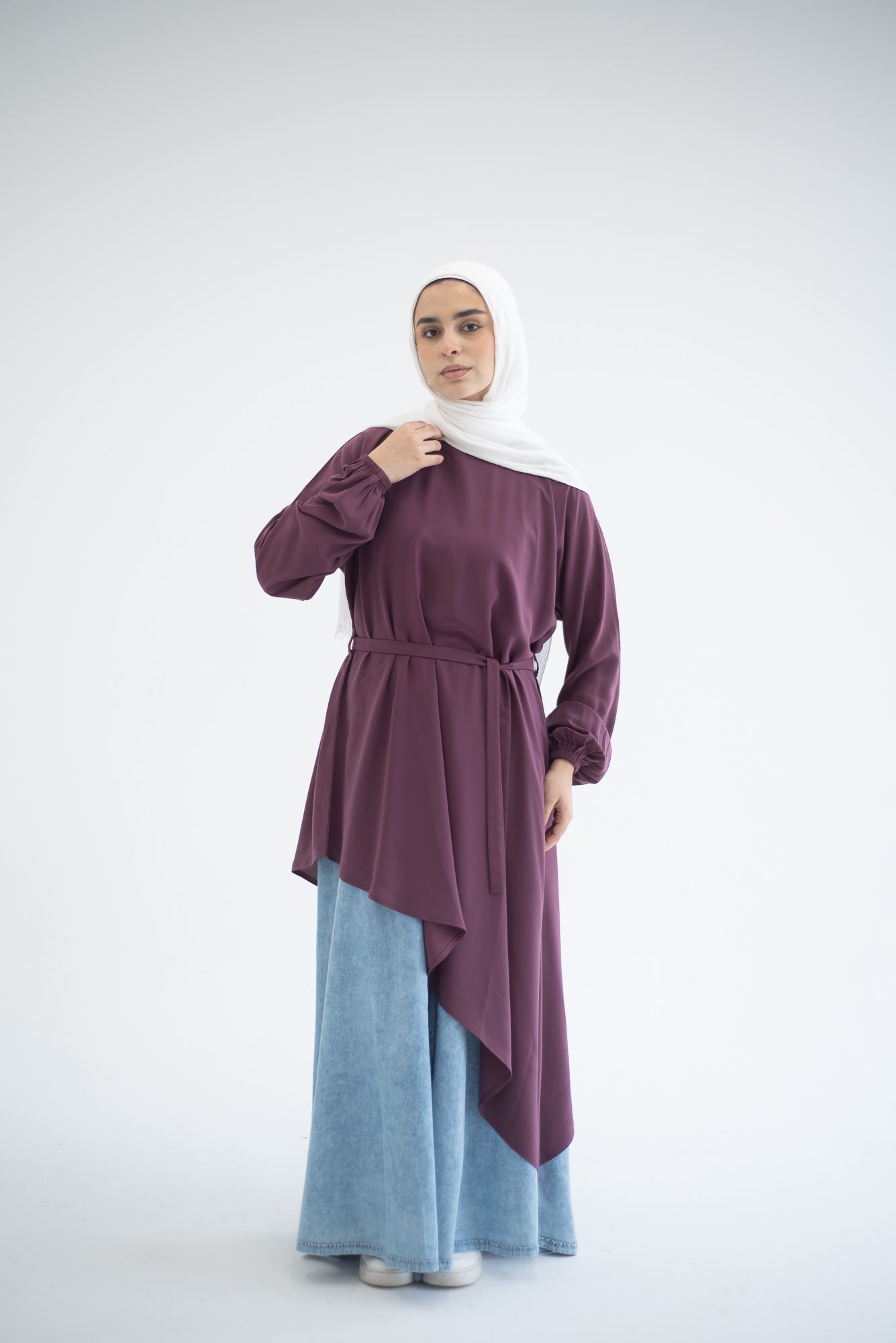 Long Asymmetric Top - Plum