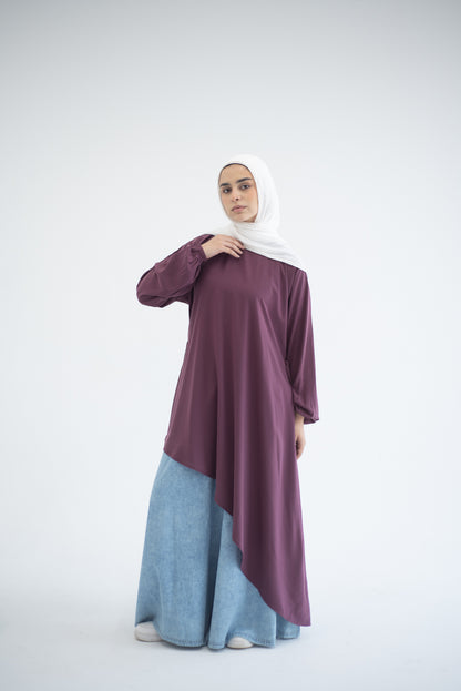 Long Asymmetric Top - Plum
