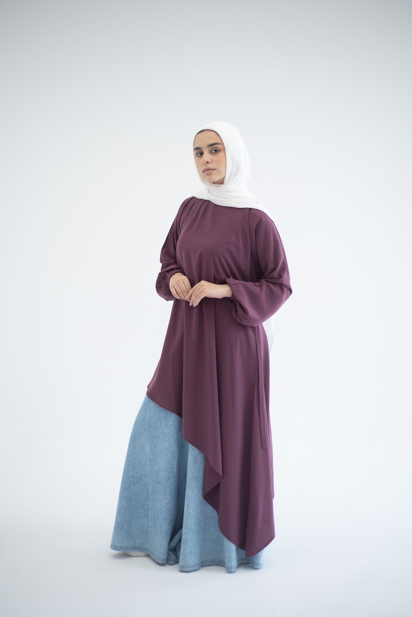 Long Asymmetric Top - Plum