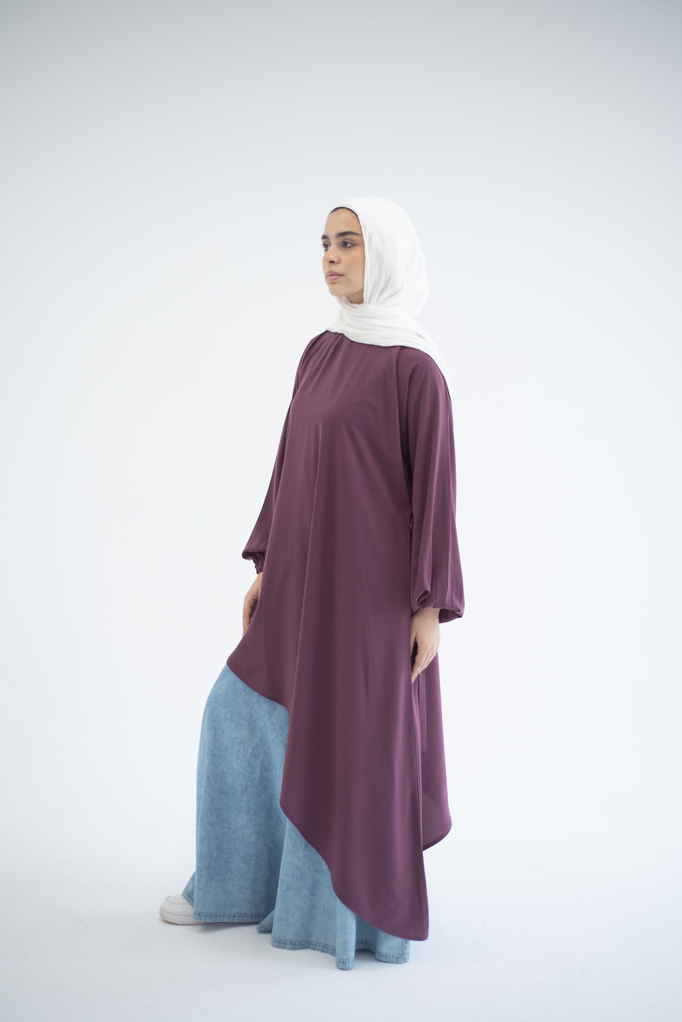 Long Asymmetric Top - Plum