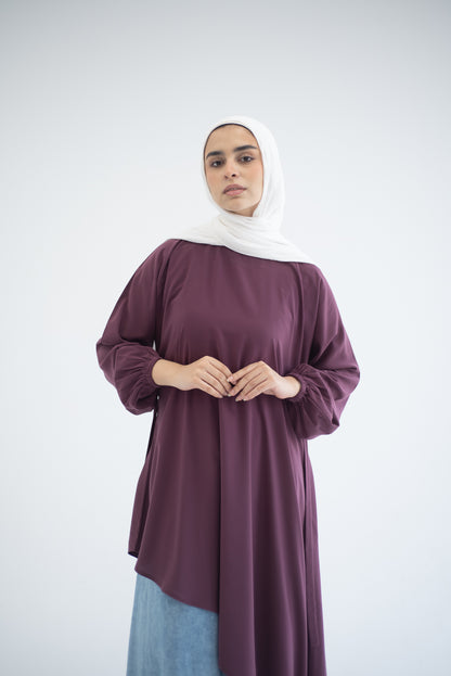 Long Asymmetric Top - Plum