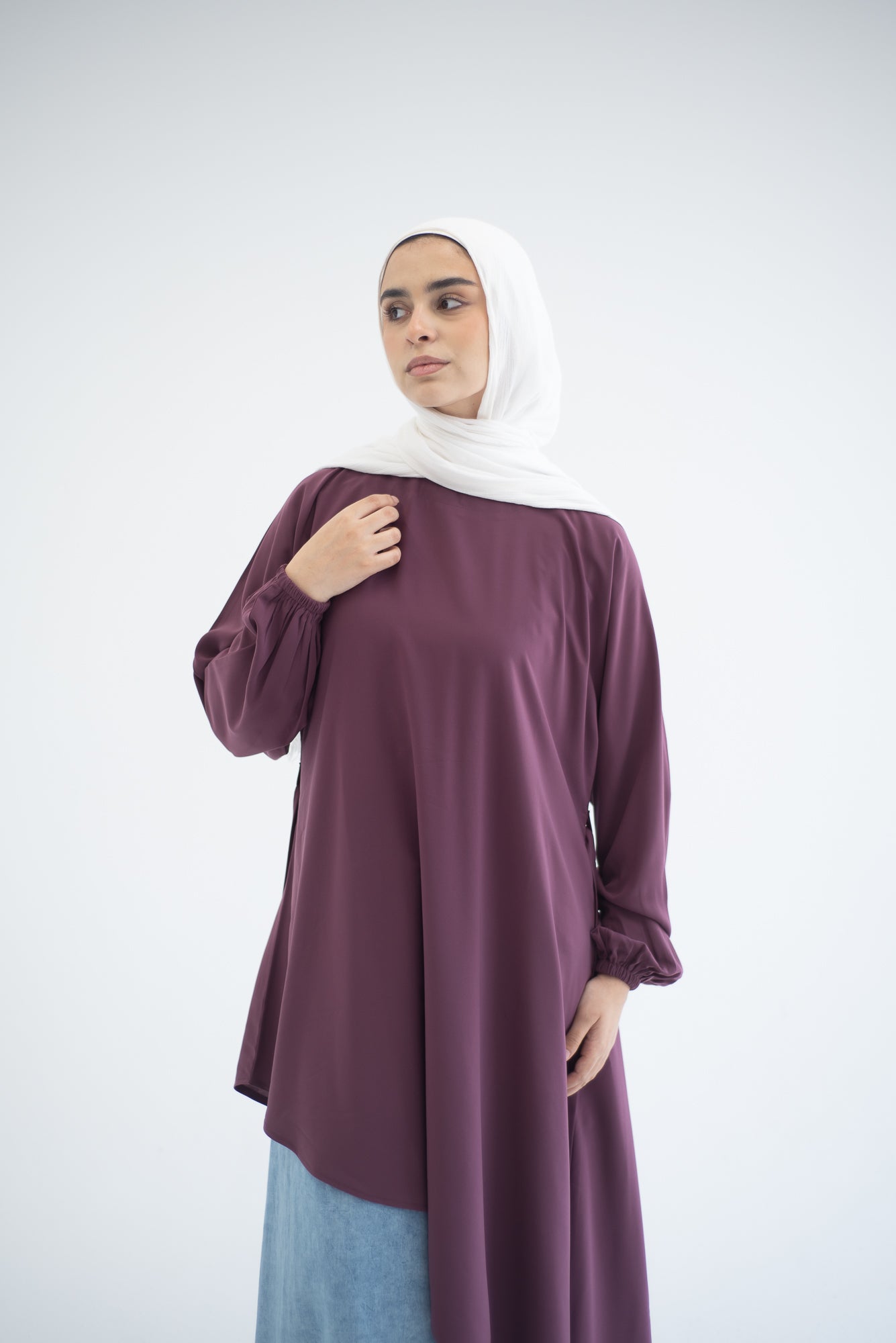 Long Asymmetric Top - Plum