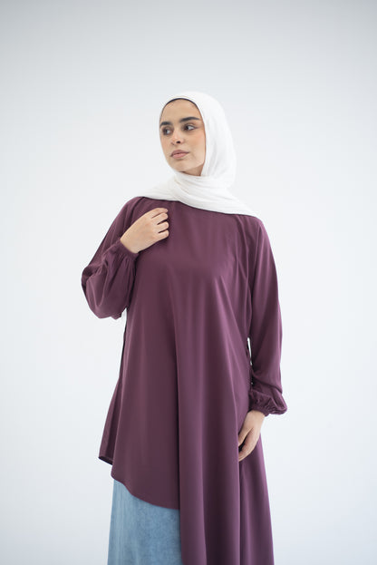 Long Asymmetric Top - Plum